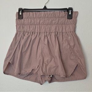 FP Movement by Free People The Way Home Shorts in Dusty Pink
